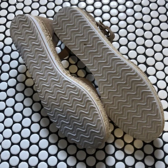 Suede neutral espadrilles Nordstrom - Picture 3 of 3